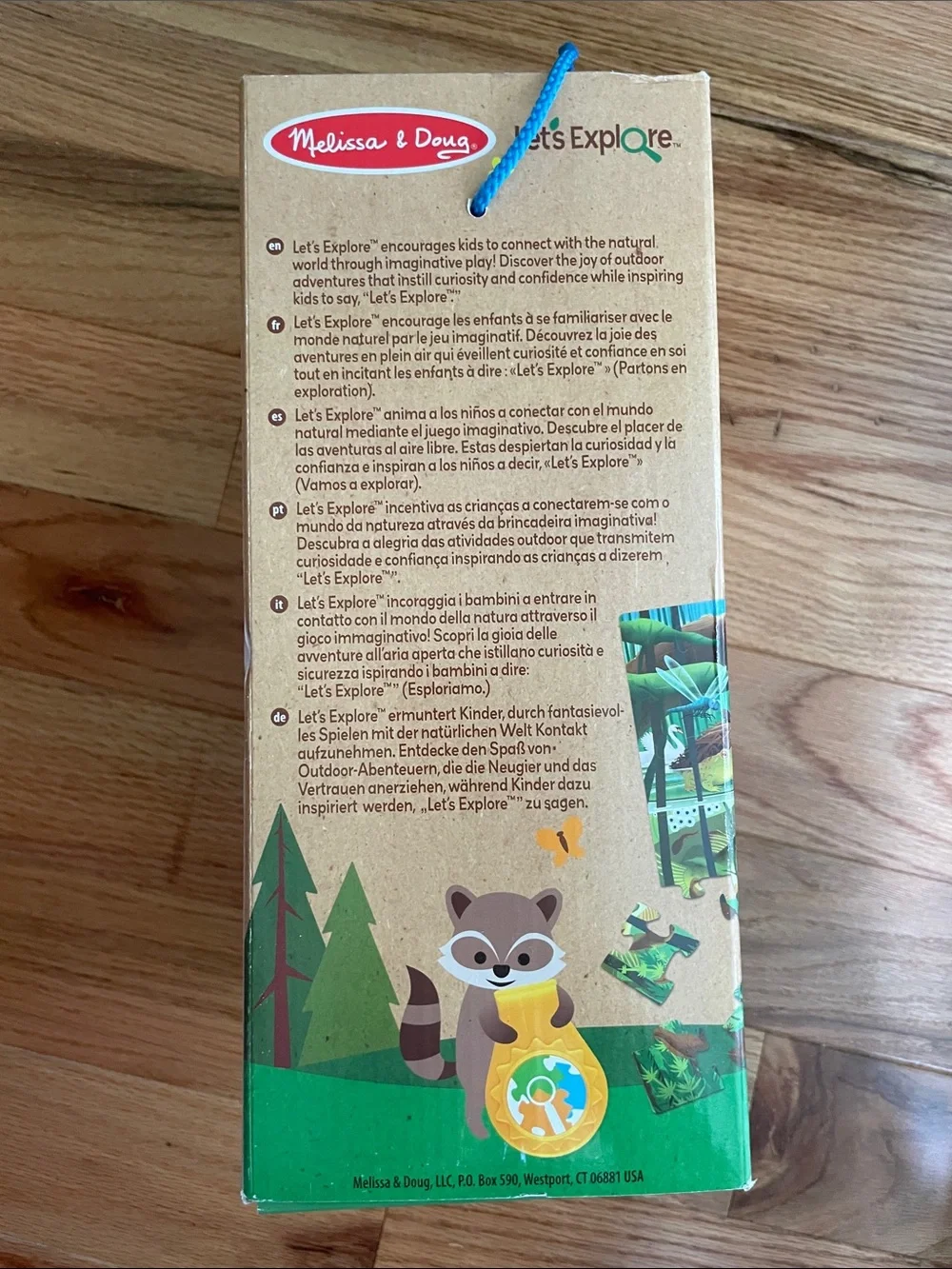Melissa & Doug Let’s Explore Seek & Find Floor Puzzle - 48 pieces